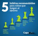 5 hábitos recomendables para los niños que juegan al ajedrez
